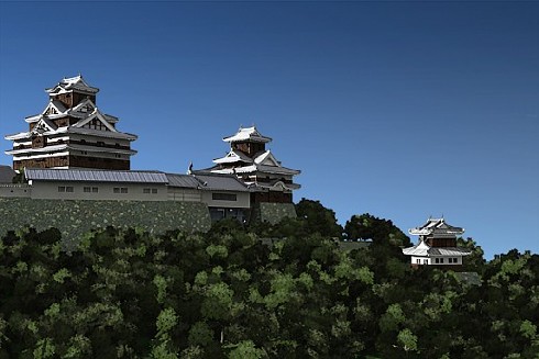 米子城 明治9年撮影 製版写真 希少品